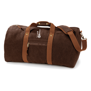 TT,QD613 Sac de voyage vintage en toile TRF Région 2